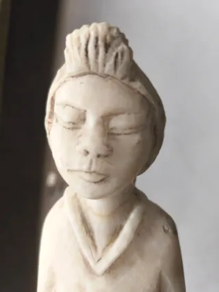 Figura Dama Oriental Alabastro 46cm