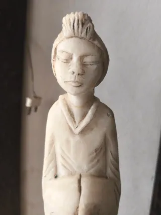 Figura Dama Oriental Alabastro 46cm