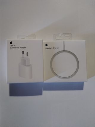 Cargador Apple iPhone magnetico+adaptador