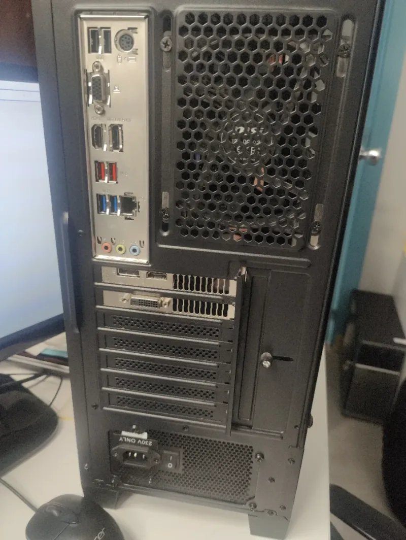 PC Gaming MSI i5-10400F GTX 1050 16GB 256GB SSD afbeelding 5