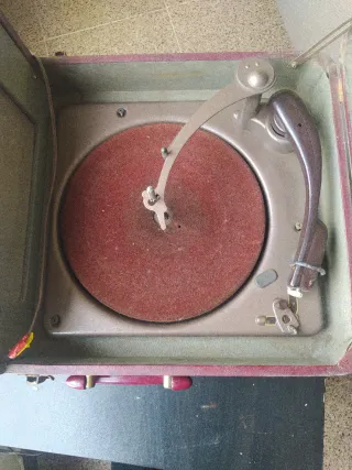 Tocadiscos Vintage Webster-Chicago Rojo