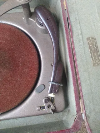 Tocadiscos Vintage Webster-Chicago Rojo