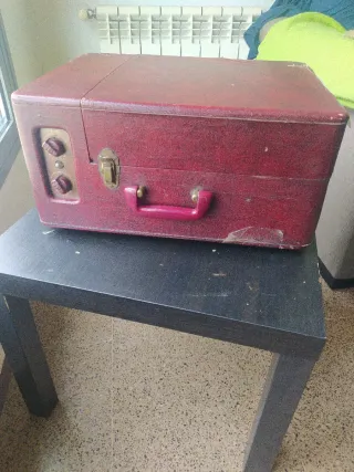 Tocadiscos Vintage Webster-Chicago Rojo