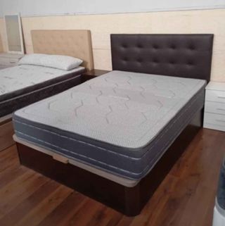 Colchón y canapé abatible