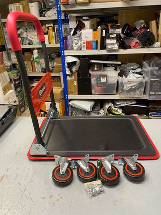 Carretilla Ribimex Plegable 4 Ruedas