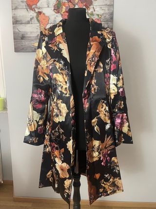 Trench in Raso Rock-Chic – Nuovo (Tg. 42/44)