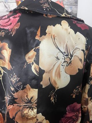 Trench in Raso Rock-Chic – Nuovo (Tg. 42/44)