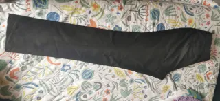 Pantalones de vestir negros para hombre