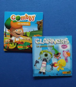 Lote 2 libros Clanners y Combby