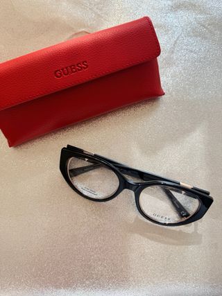 Occhiali da vista Guess neri e oro