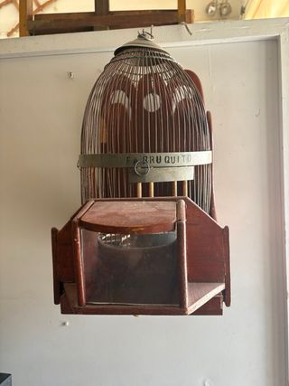 Antigua Jaula Farruquito Madera