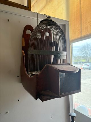 Antigua Jaula Farruquito Madera