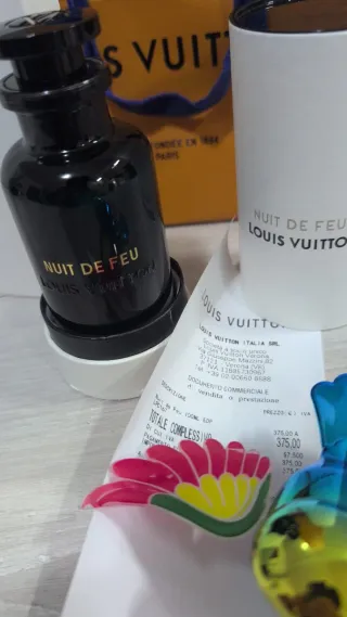 Louis Vuitton Nuit de Feu Profumo 100ml EDP origin
