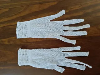 CONJUNTO DE VESTIDO DE COMUNIÓN COLOR BEIGE