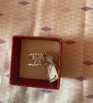 Anello Stupendo Fiocco Argento