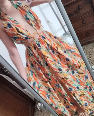 Vestido Verano Largo Multicolor