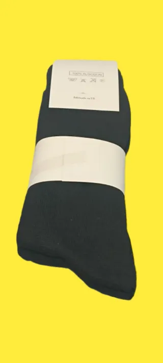 PACK 12 PARES CALCETINES ALGODÓN PREMIUM HOMBRE