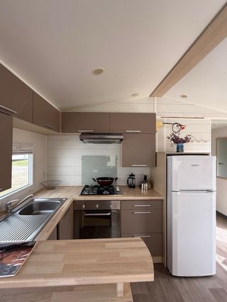 Preciosa casa móvil Louisiane 9,5x4 m 2 hab