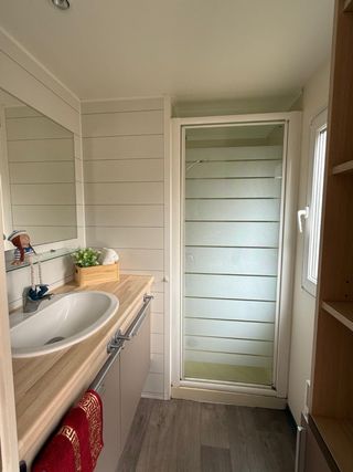 Preciosa casa móvil Louisiane 9,5x4 m 2 hab