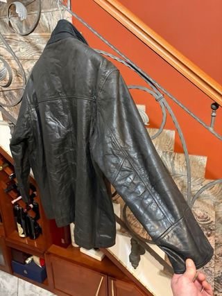 Giacca anni 80’ in vera pelle vintage