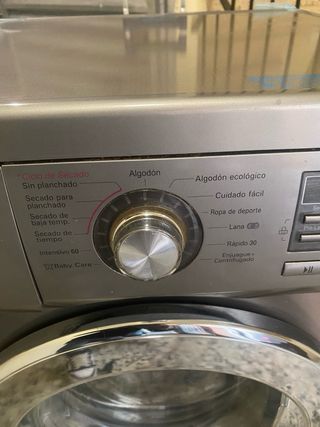 Lavadora Secadora LG 8kg super silent rapido progr