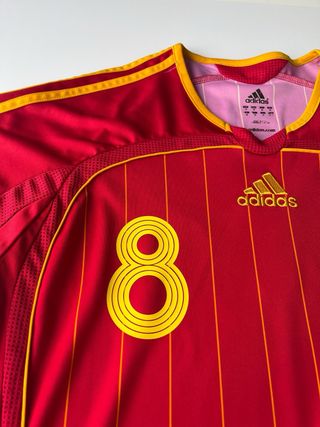 Camiseta Adidas España 2006 Xavi Talla M