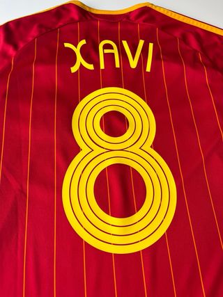 Camiseta Adidas España 2006 Xavi Talla M