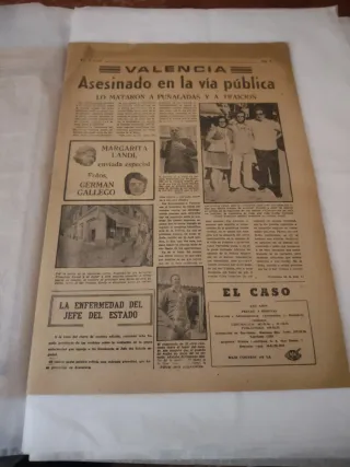 Periódico El Caso 1 Nov 1975