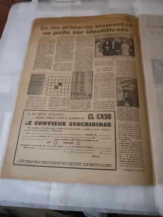 Periódico El Caso 1 Nov 1975