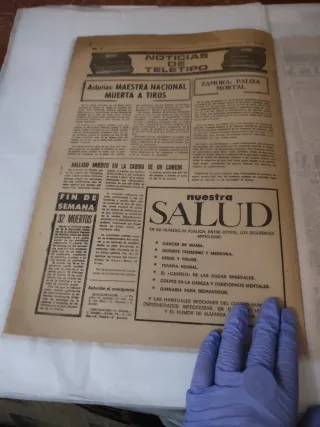 Periódico El Caso 1 Nov 1975