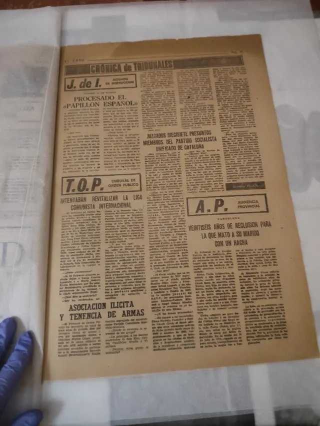 Periódico El Caso 1 Nov 1975