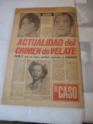 Periódico El Caso 1 Nov 1975