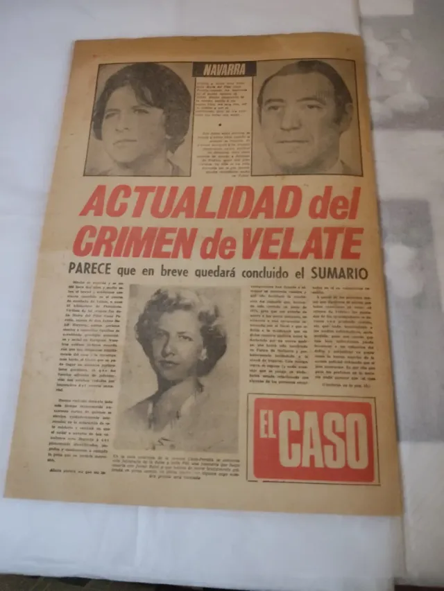 Periódico El Caso 1 Nov 1975