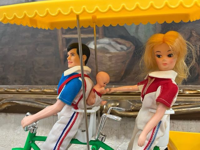 Juguete antiguo Family Rider años 80