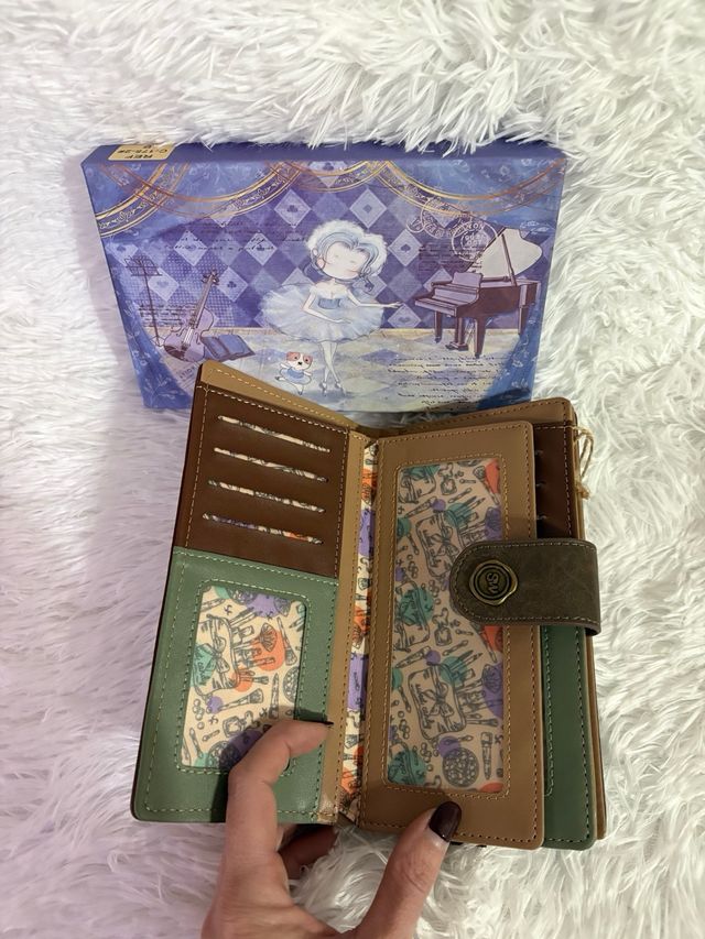 Cartera Sweet Candy grande patchwork