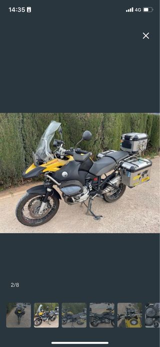 BMW R 1200 GS Adventure Moto