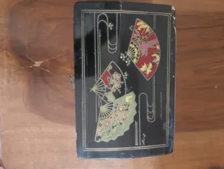 Carillon Cofanetto Legno Decorato vintage