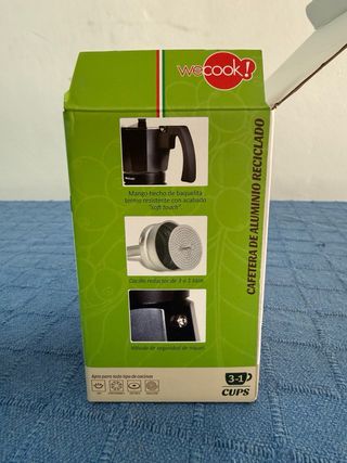 Cafetera Luccia WeCook 3-1 Cups