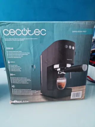 Macchina caffè espresso Cecotec nuova