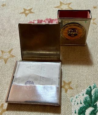 Cajitas FCB de colección.  Década de los 70.