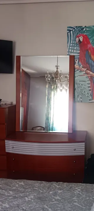 Cómoda 4 cajones madera