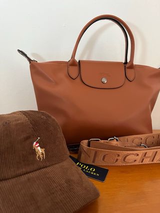 Bolso Longchamp + Gorra Ralph Lauren de Regalo