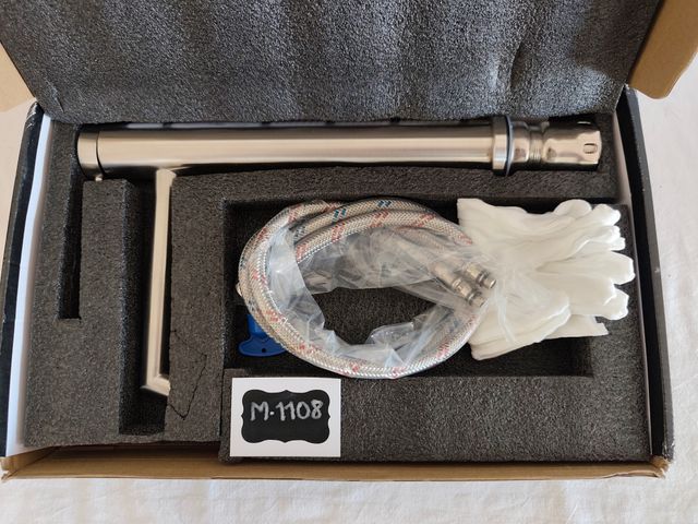 Grifo Monomando Alto Cepillado Shanfo