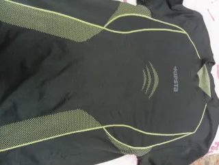 Camiseta térmica Kipsta Talla Única Negra