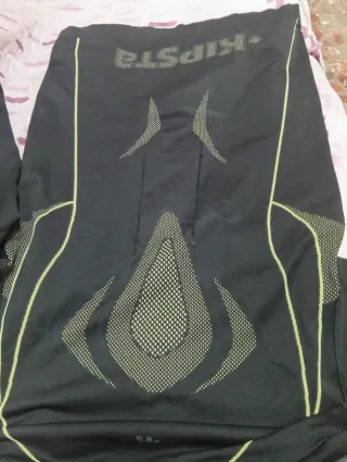 Camiseta térmica Kipsta Talla Única Negra