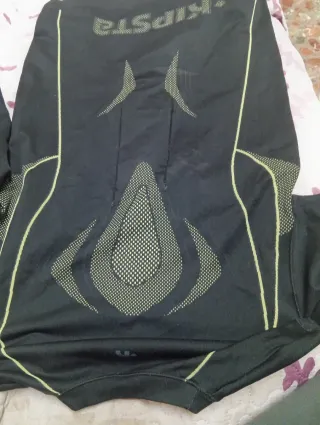 Camiseta térmica Kipsta Talla Única Negra