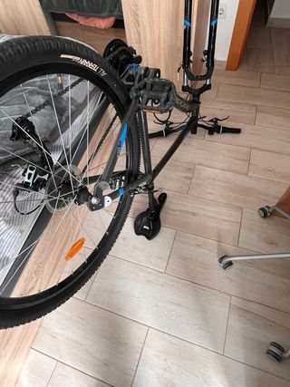 Bicicleta Rockrider Gris