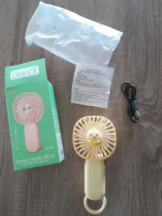 Mini ventilatore USB con luce