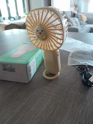 Mini ventilatore USB con luce