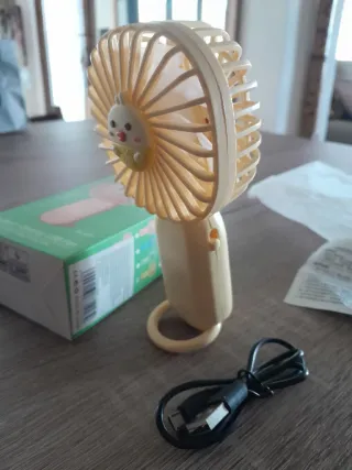Mini ventilatore USB con luce